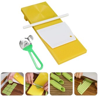 4Pcs Gnocchi Boards Huishoudelijke Pasta Gnocchi Maken Board Gereedschap Set