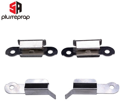 4PCS Heated Bed Clip Clamp for 3D Printer Build Platform Glass Retainer Aluminum Hot Bed