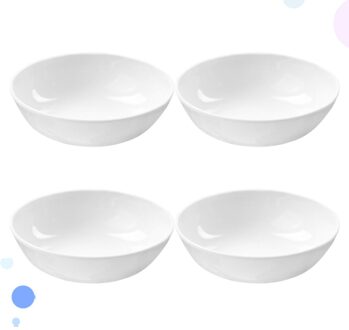 4Pcs Keramische Saus Plaat Dompelen Plaat Mini Kruiden Saus Schotel Voor Thuis Restaurant Hotel