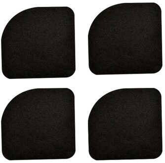 4Pcs Koelkast Wasmachine Pad Multifunctionele Anti Trillingen Mat Antislipmatten Stand Koelkast Wasmachine Pads
