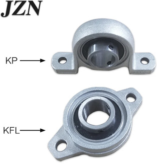 4pcs Kp08 Kfl08 Kfl000 Kp Bearing Insert Shaft Support Spherical Roller Zinc Alloy Mounted Bearings Pillow Block Housing