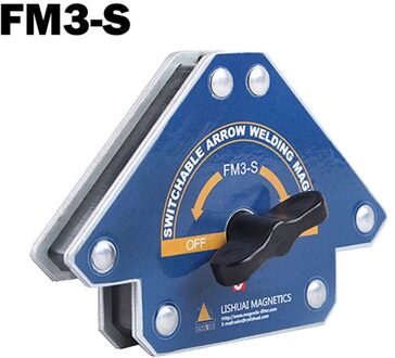 4Pcs Lassen Magnetische Houder Hoek Solderen Pijl Sterke Magneet Weld Fixer Klepstandsteller Ferriet Holding Extra Locator Gereedschap FM3-S (1stk)