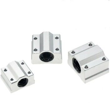 4pcs Linear Motion Ball Bearing Slide Block Bushing SC8UU SCS8UU SC10UU SCS12UU SCS16UU SC20UU Linear Shaft CNC 3D Printer Parts
