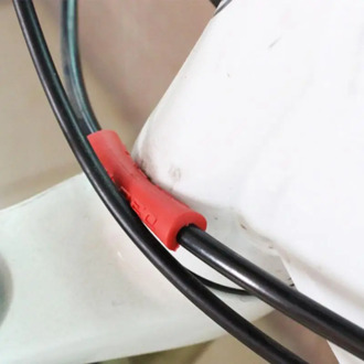 4pcs/lot Bike Brake Wire Protective Sleeve Rubber Pipe Shift Brake Line Cover Bicycle Wire End Cap Cable Protector Cover