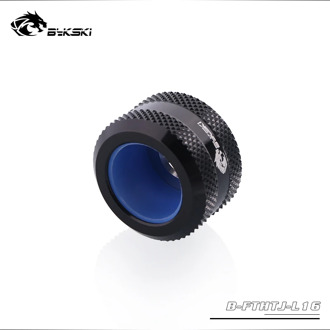 4pcs/lot BYKSKI OD16mm Hard Tube Fitting Hand Compression Fitting G1/4'' Computer Accesspries Fitting use for Rigid Tube