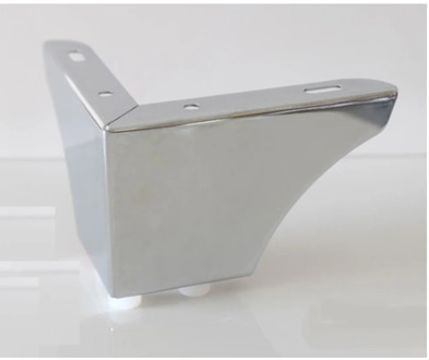 4Pcs/Lot Chrome European Concise Furniture Bath Coffee Stool Bar Sofa Chair Leg Legs Feet