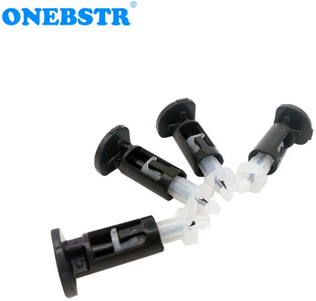 4Pcs/lot LGA 775/1156 CPU Fastener Plastic Push Buckle PC Heatsink Cooler Cooling For In tel Mount Pin Fan Foot Free Shipping