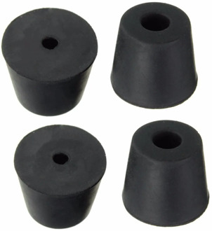 4Pcs/lot Rubber Table Chair Furniture Feet Leg Pads Tile Floor Protector Anti-skid Black 20x15x17mm
