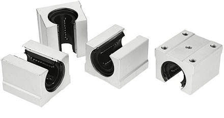 4pcs/lot SBR16UU SBR12UU SBR13UU SBR20UU SBR12LUU 16mm Linear Ball Bearing Block CNC Router SBR16 linear guide 3D