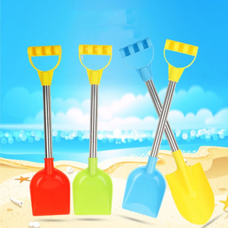 4pcs/Lot Stainless Steel Shovel Summer Sand Beach Toys Children Seaside Water Play Tools Hot Sale Summer Beach Toys