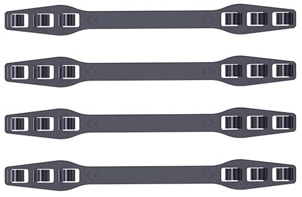 4Pcs Masker Extension Haak 3 Versnellingen Masker Uitbreiding Band Pe Materiaal Verstelbare Anti-Slip Masker Oor Grips Masker houder zwart