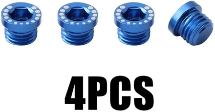 4PCS MTB Bicycle V Brake Post Mount Screw Folding Aluminum Alloy Plugs Bolts M10*1.25
