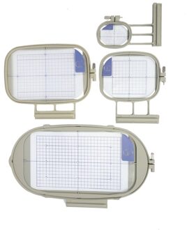 4Pcs Naaimachine Borduren Hoepel Voor Brother Innovis 1500 1500D 2500D 4000D 6000D(SA437,SA438,SA439,SA441)