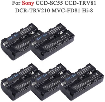 4Pcs NP-F550 Np F550 NP-F570 Camera Batterij + Lcd Usb Oplader Voor Sony NP-F330 NP-F530 NP-F570 NP-F730 NP-F750 CCD-TRV81 CCD-RV100 Package 6