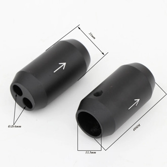 4pcs Pants Boot Y Splitter 1 to 2 Speaker Audio Cable DIY Wire Connector Black Speaker cable Wire Pants Boots