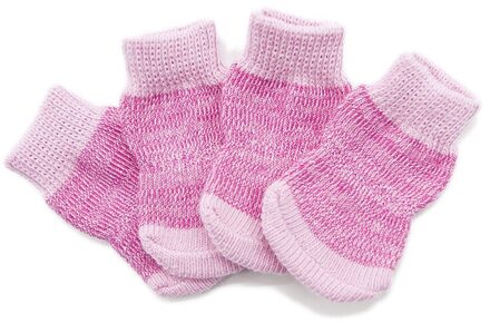 4Pcs Pet Dog Puppy Cat Schoenen Slippers Non-Slip Sokken Leuke Indoor Voor Kleine Honden Katten Snowboots dierbenodigdheden 2.5X3CM