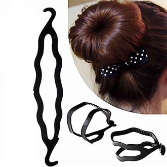 4Pcs Plastic Bun Hair Braid Tool Houder Clip Haar Stijl Maker Braiders Styling Tool