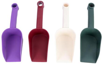 4Pcs Praktische Tuinieren Tool Plastic Bodem Schop Familie Groeiende Kleine Schop