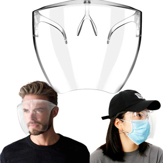 4pcs Professional Anti-spray face shield For adult Men Women mask Outdoor Use Protective Goggles Safety Glasses anti-fog scratch