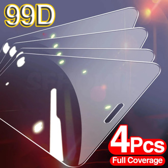 4Pcs Protective Tempered Glass For iPhone 12 11 Pro X XR XS Max Glass iPhone 12 Screen Protector Glass on iPhone 12 11 Pro Max