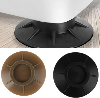 4Pcs Pulsator washing machine round base Kitchen home refrigerator air conditioning non-slip mat Anti Vibration Rubber Feet Pads