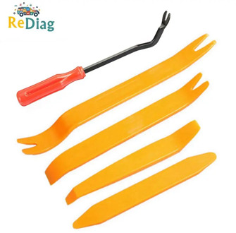 4pcs Remover Removal Puller Pry Tool Car Door Panel Trim Upholstery Retaining Clip Plier Tool Hand Tool Set
