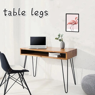 4pcs/set 41cm Simplicity Durable Black Table Legs Furniture Parts Furniture Legs Table Parts Table Foot Table Accessories HWC