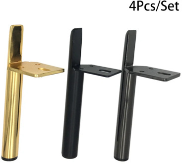 4Pcs/Set Brand New Metal Furniture Table Legs For Sofa Cupboard Wardrobe TV Cabinet Stool Chair Feet Height 13/15/18CM