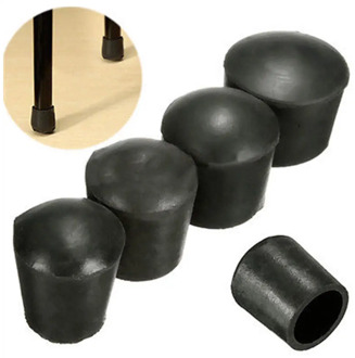 4pcs/set Chair Leg Caps Rubber Feet Protector Pads Furniture Table Covers Socks hole plugs dust Cover For furniture feet