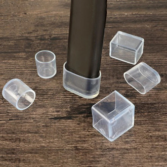 4pcs/set Chair Leg Caps Rubber Feet Protector Pads Furniture Table Covers Socks hole plugs dust Cover furniture leveling feet