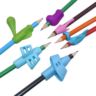 4Pcs/Set Non-toxic Children Pencil Holder Pen Writing Aid Grip Posture Correction Tools Office School Supplies Pen set