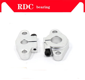 4pcs SHF8 SHF10 SHF12 SHF13 SHF16 SHF20 SHF25 SHF30 aluminum linear Rod Rail Shaft Support CNC Router parts 3d printer parts