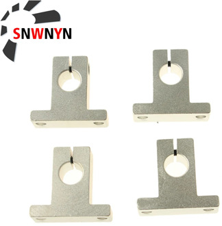 4PCS SK12 SK8 SK10 SK16 SK20 Linear Ball Bearing Rail Shaft Support Block 8 10 12mm 16mm 20mm For CNC 3D Printer Parts XYZ Table