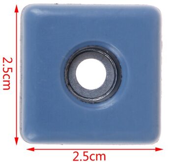 4Pcs Slider Pad Meubels Tafel Bases Protector Coaster Tapijt Grond Magic Bewegende Anti-Slijtage Floor Mat S25