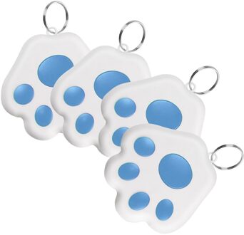4Pcs Smart Tracker Mini Anti-Verlies Draadloze Track Apparaat Kat Hond Mini Tracking Verlies Preventie Waterdicht Apparaat Tool gps Locator
