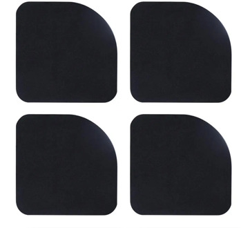 4pcs Square Refrigerator Mute Shock Mat Washing Machine Anti Vibration Pad Gasket Shock Absorber Cushion