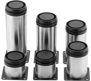 4Pcs Stainless Steel Adjustable Sofa Foot Cabinet Foot Bed Foot for Kitchen Home Furniture Legs Hardware for Home Decoration#9