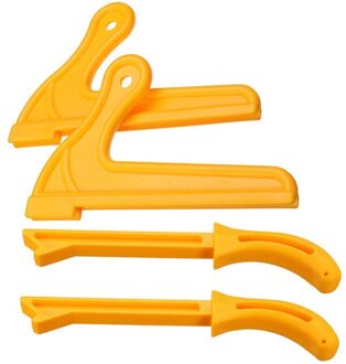 4Pcs T1 T2 Hand Bescherming Zaagsel Hout Saw Push Stok Set Voor Timmerwerk Tafel Houtbewerking HT2381