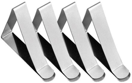 4Pcs Tafelkleed Clips Picknick Tafel Clips Flexibele Staal Doek Keuken Cover Voor Thuis Tafel Houders Klemmen Clips Q9O7