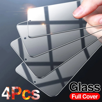 4Pcs Tempered Protective Glass on For Samsung Galaxy A51 A71 A50 A70 Screen Protector Glass on For A20E A10 A30 A40 A60 A80 A90