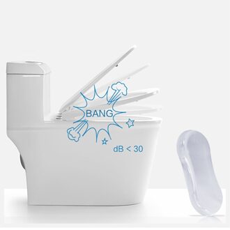 4Pcs Toiletbril Bumper Transparant Sterke Lijm Beschermende Vervangende Onderdelen Hygiënische Pads Badkamer Thuis Universal Siliconen