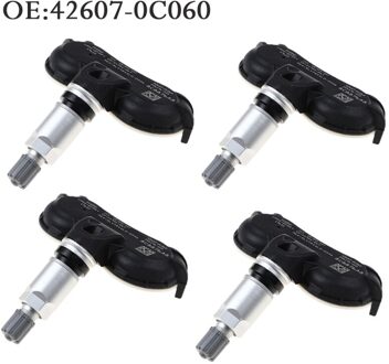 4PCS TPMS Bandenspanning Sensor Voor Toyota Tundra Sequoia 42607-0C060 42607-0C080 42607-0C040 426070C060 426070C080
