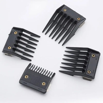 4Pcs Universal Hair Clipper Limit Comb Guide Attachment Size Barber Replacement 3/6/9/12mm Shaving Combs