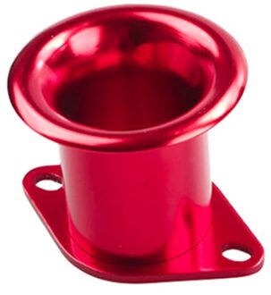 4Pcs Velocity V-Stacks Airbox Intake V Stack Voeg Paard Power 20V 4AG Itb/Itbs Air hoorn Trechter Voor Toyota Corolla AE86 Gts Rood