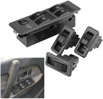 4Pcs Venster Lifter Schakelaar Voor Achter Links Rechts Voor Mitsubishi Pajero MR753373 MR731813