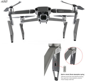 4Pcs Verhoog Landing Gear Gimbal Schokdemper Been Landing Stabilisator Beugel Voor Dji Mavic 2 Zoom & Pro Drone accessoires