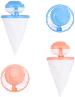 4Pcs Wasmachine Filter Mesh Bag Herbruikbare Haar Filter Reinigen Mesh Pouch Wasmachine Lint Catcher Thuis Cleaning Tools