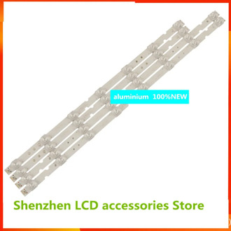 4piece/lot FOR TCL55A660U/55V2 4C-LB5507-HR02J 4C-LB5508-HR02J LCD TV backlight bar aluminium 100%new 6V