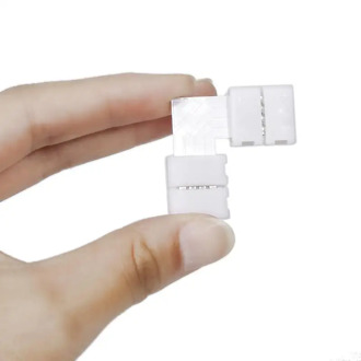 4Pin Led Strip Connector L/T/X Shape Solderless Connector Adapter For SMD 3528/2835 Single Color LED Strip Light 10pcs