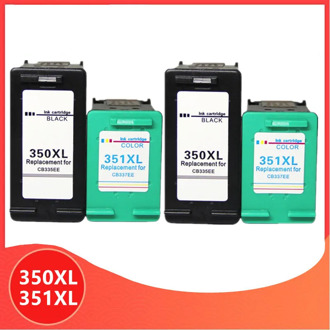 4PK 350XL 351XL Ink cartridge replacement for hp 350 351 for hp350 D4200 C4480 C4580 C4380 C4400 C4580 C5280 C5200 C5240 printer